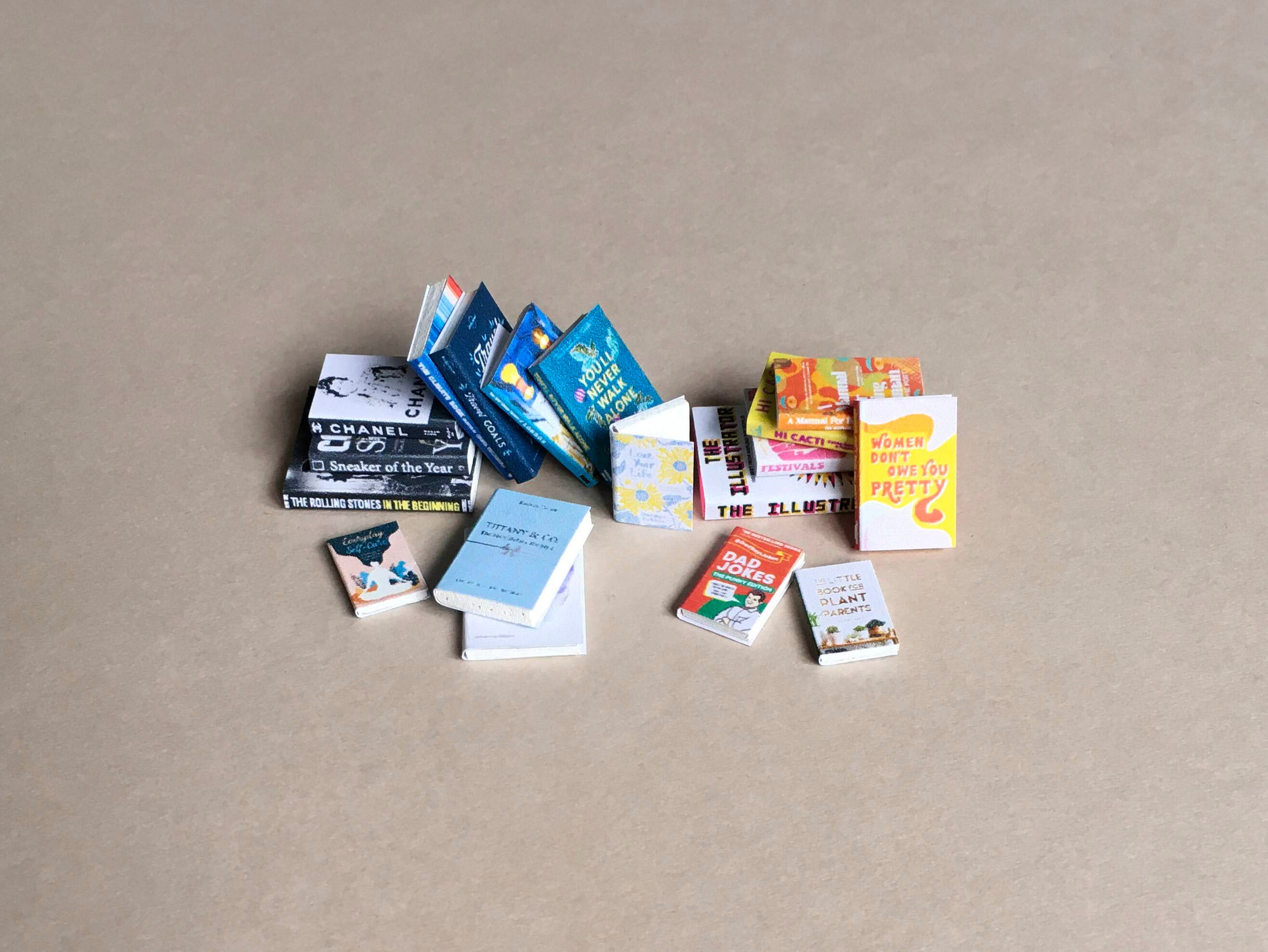 112 Scale Printable Coffee Table Book Covers Instant Etsy Australia