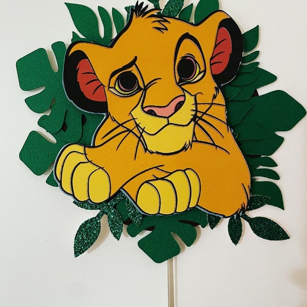 Lion King Cake Topper