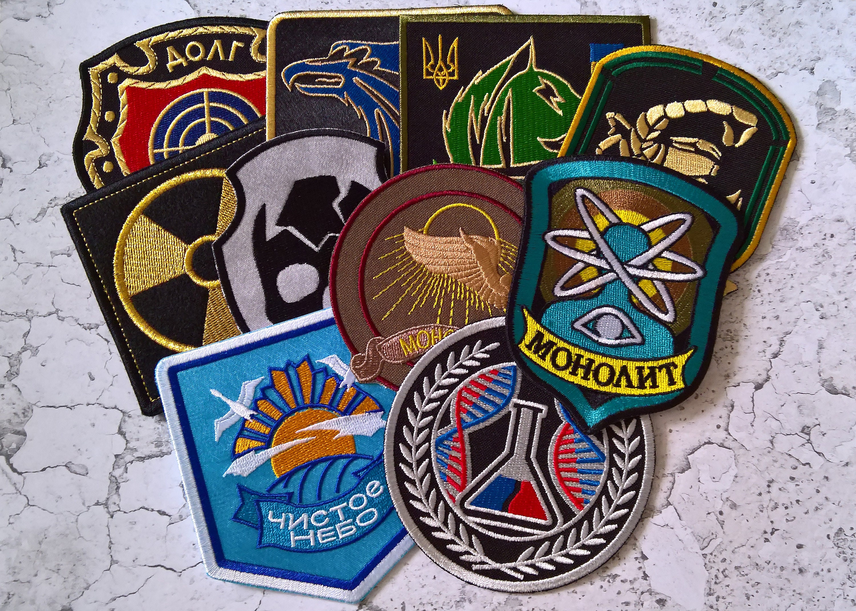 Collection patch. Патч сталкер. Патчи из сталкер. Патч Stalker радиация. Все патчи из сталкера.