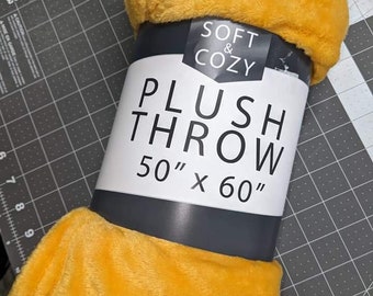 Sublimation blanks - Minky Soft Throw Blanket 50" x 60"