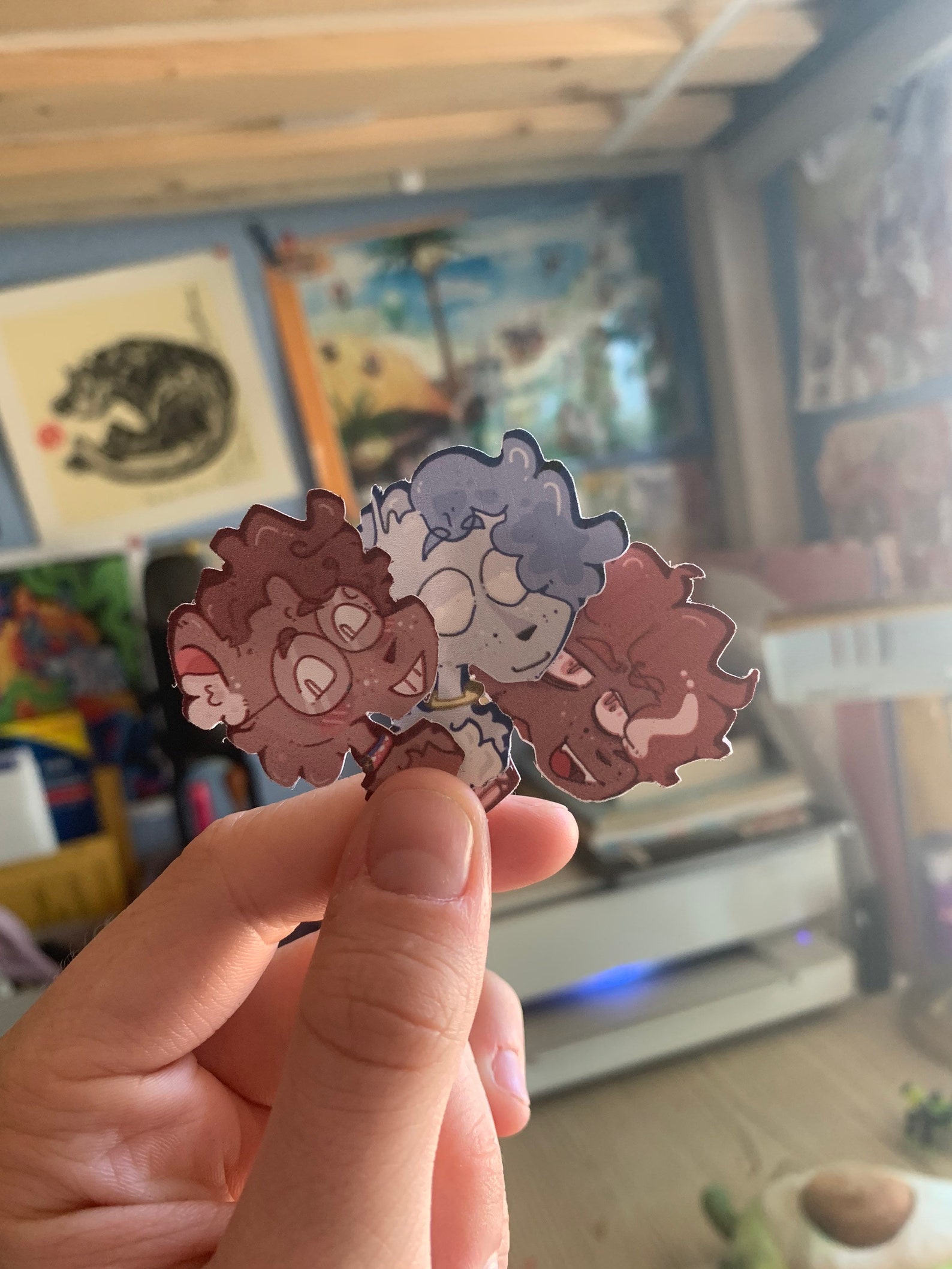 mcytdsmp as animals dsmp members as animals sticker etsy