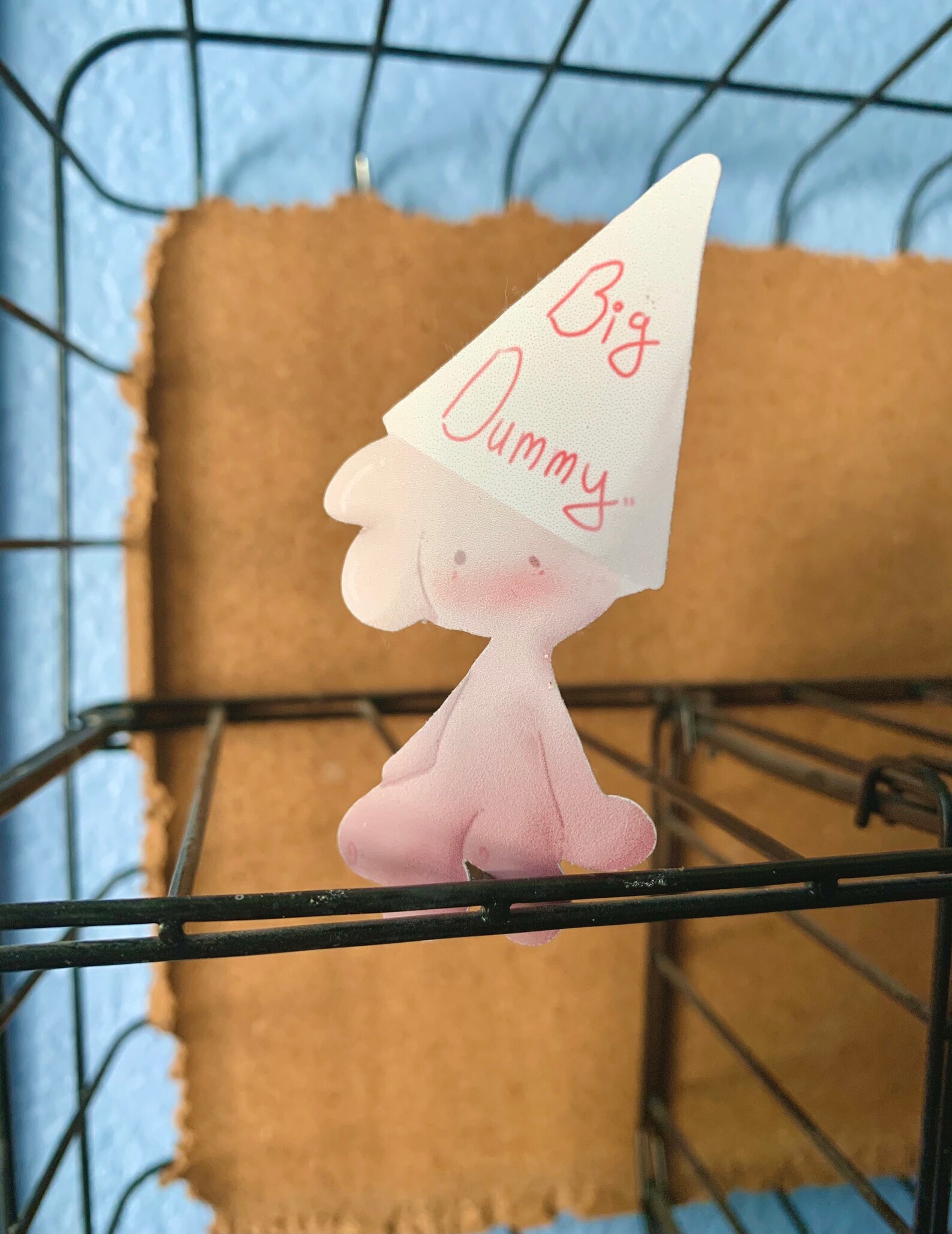 Big dummy funny sticker Etsy