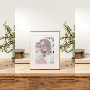 Customized Sound Wave Picture Art, QR Code Soung Wave Art, Mother&#39;s Day Gift, Personalized Print, Printable Digital File
