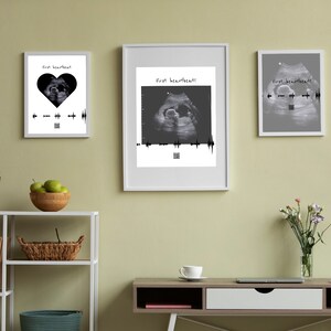 Customized Sound Wave Picture Art, QR Code Soung Wave Art, Mother&#39;s Day Gift, Personalized Print, Printable Digital File