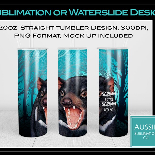 Tasmanian Devil Tumbler Wrap - Etsy