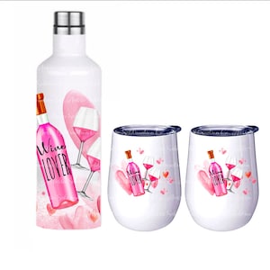 Wine Bottle and Tumbler Set, Wine Tumbler Set – pabonzprintz