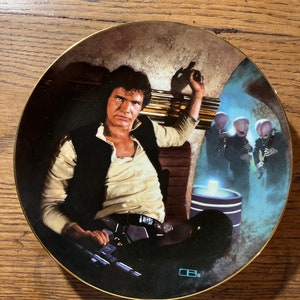 1986 Hans Solo Collection Plate