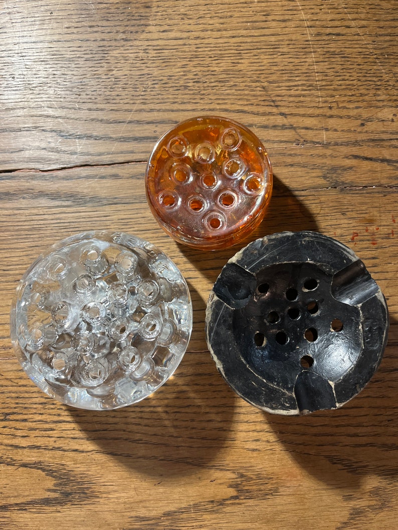 Vintage Flower Frogs Etsy