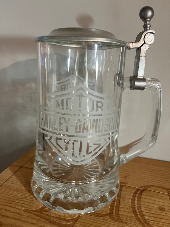 Vintage Harley Davidson Beer Stein Etsy