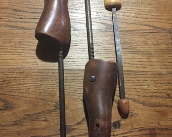 Vintage Wooden Shoe Stretchers