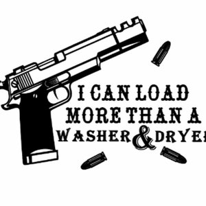 Load More Than A Washer & Dryer Decal