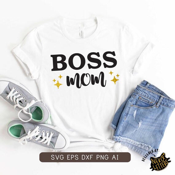 Boss Babe T-Shirt Blk Lett Boss Babe T-Shirt Blk Lett