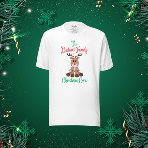 Custom Christmas Crew Shirts, Christmas Family, Family Christmas PJs, Christmas Pajamas, Matching Christmas, Holiday Shirts, Christmas Squad