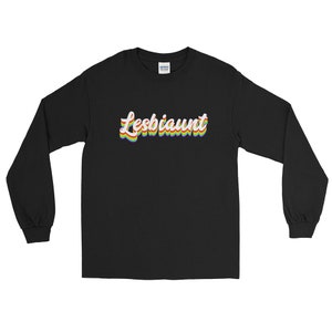 Lesbiaunt Shirt, Lesbian Aunt Shirt, Gay Pride Shirt, Gay Gift Shirt, Rainbow Gifts, LGBTQIA Pride Shirt, For Her Gift, Aunt to Be Shirt