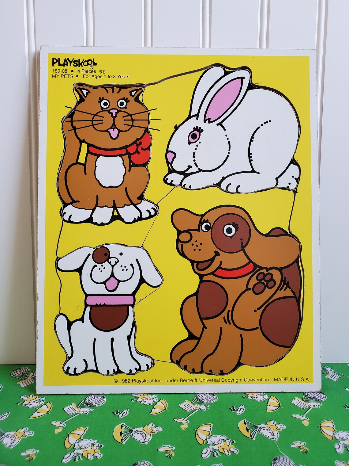 Playskool My Pets Yellow Puzzle | Etsy