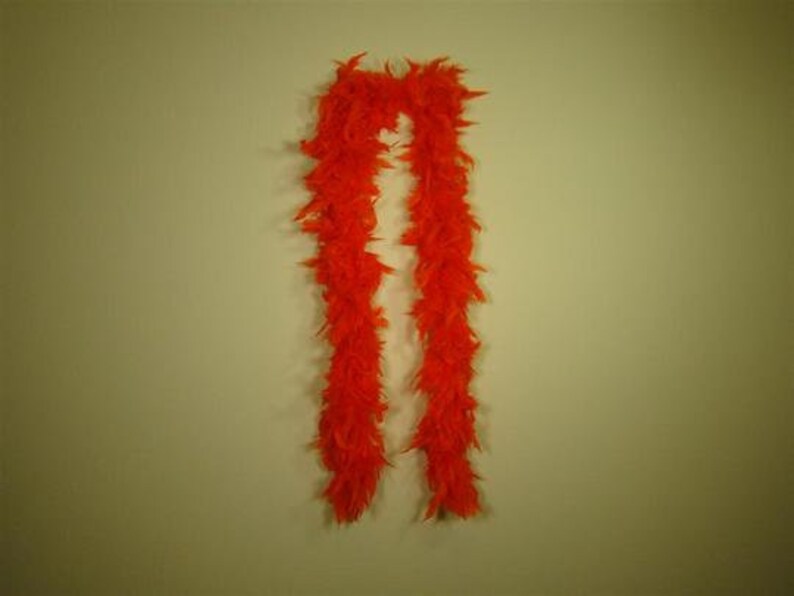 Feather Boa Red