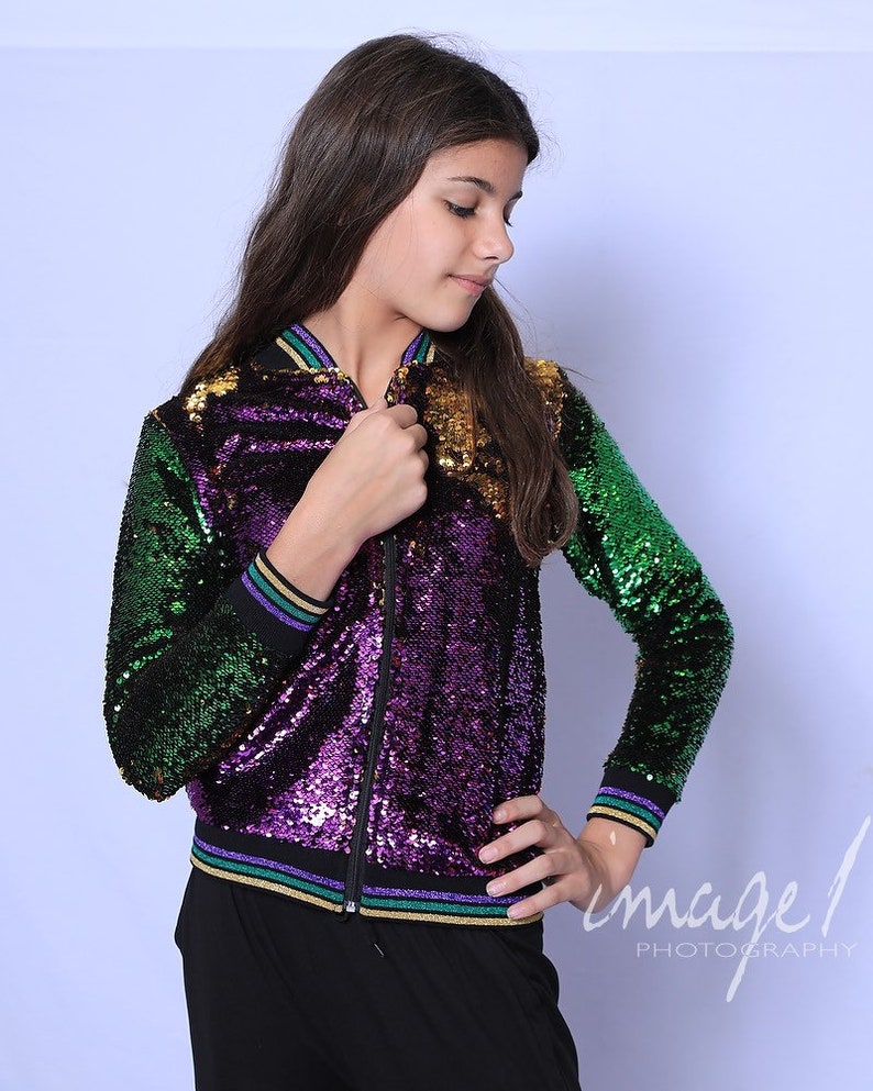 mardi gras camo jacket
