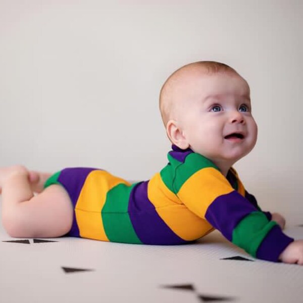 mardi gras infant clothing