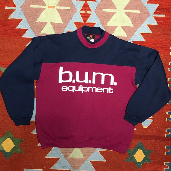 Bum equipment sweatshirt 90s Clearance