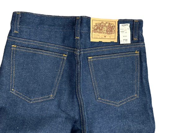 Vintage 80s Sears Jeans NWT Deadstock Boy's 14 Re… - image 8