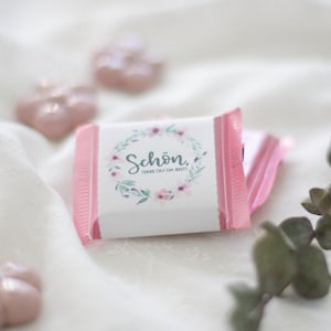 Banderuola "È bello che tu sia qui" per mini cioccolato stampabile | file digitale per la stampa