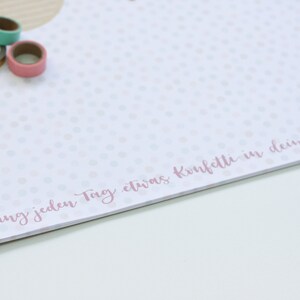 Desk Pad DIN A2 Block 25 Sheets Weekly Planner Protective | Etsy