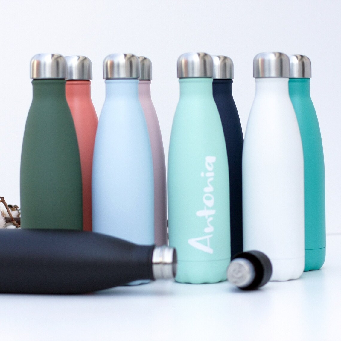 Bouteille thermos de 500 ml bouteille deau personnalisable Etsy