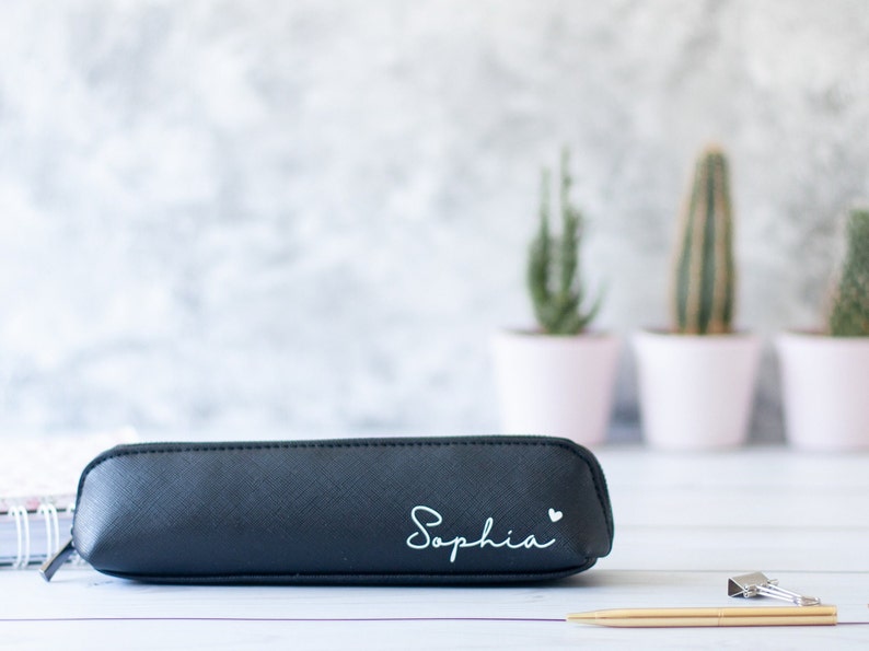 Striefchen Personalisierte Federmappe Mit Giraffe - Einschulungsgeschenk Mit Name