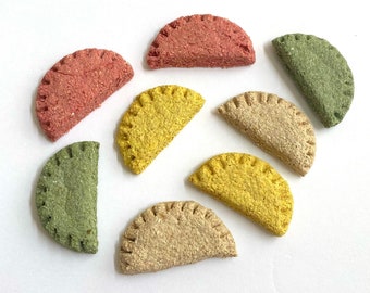Empanada Treats | Bunny Treat | All Natural Treat for Rabbits, Guinea Pigs, Hamsters and any Small Pet | Small Pet Treat