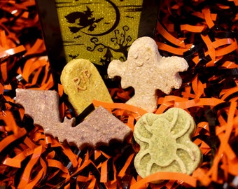 Halloween Bunny Treats | All Natural Treat for Rabbits, Guinea Pigs, Hamsters, and any Small Pet | Small Pet Cookie Treat