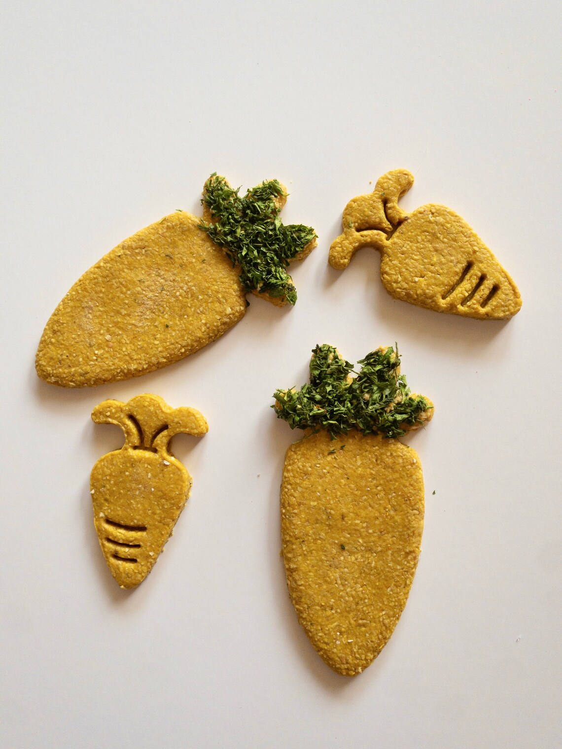 Easter Carrot Cookies Bunny Treats Banana and Lavender Etsy