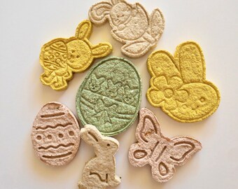 Easter Pack Three | Bunny Treats | Banana and Lavender Treat for Rabbits, Guinea Pigs, Hamsters, and any Small Pet | Small Pet Treat