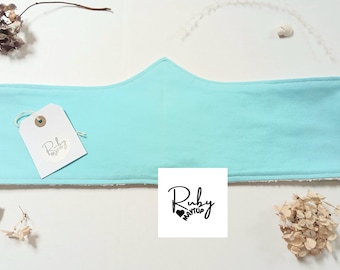 Cotton Underbust Sweat Pad Liner: Reusable Breast Sweat Absorber - Adjustable Back Fastening