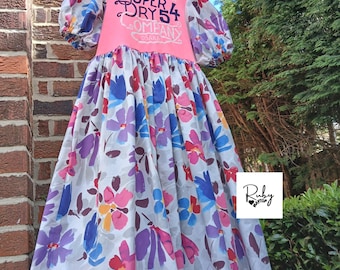 Upcycled Hoodie Dress Grungy dress style Clowncore Grunge Festival clothing  Unique Design