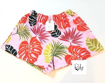 Upcycled Beach Towel Shorts: Ladies Festival Rave Shorts UK 8-10