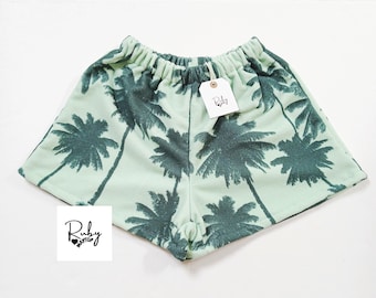 Geüpcycled strandlakenshort: festival-raveshort dames 8-10