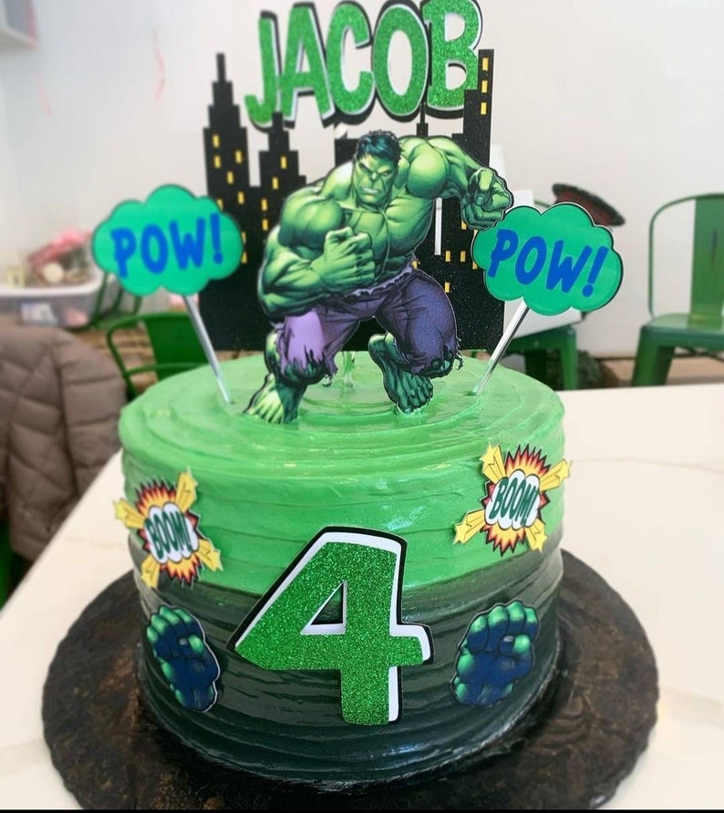 Incredible Hulk Birthday Party | Etsy
