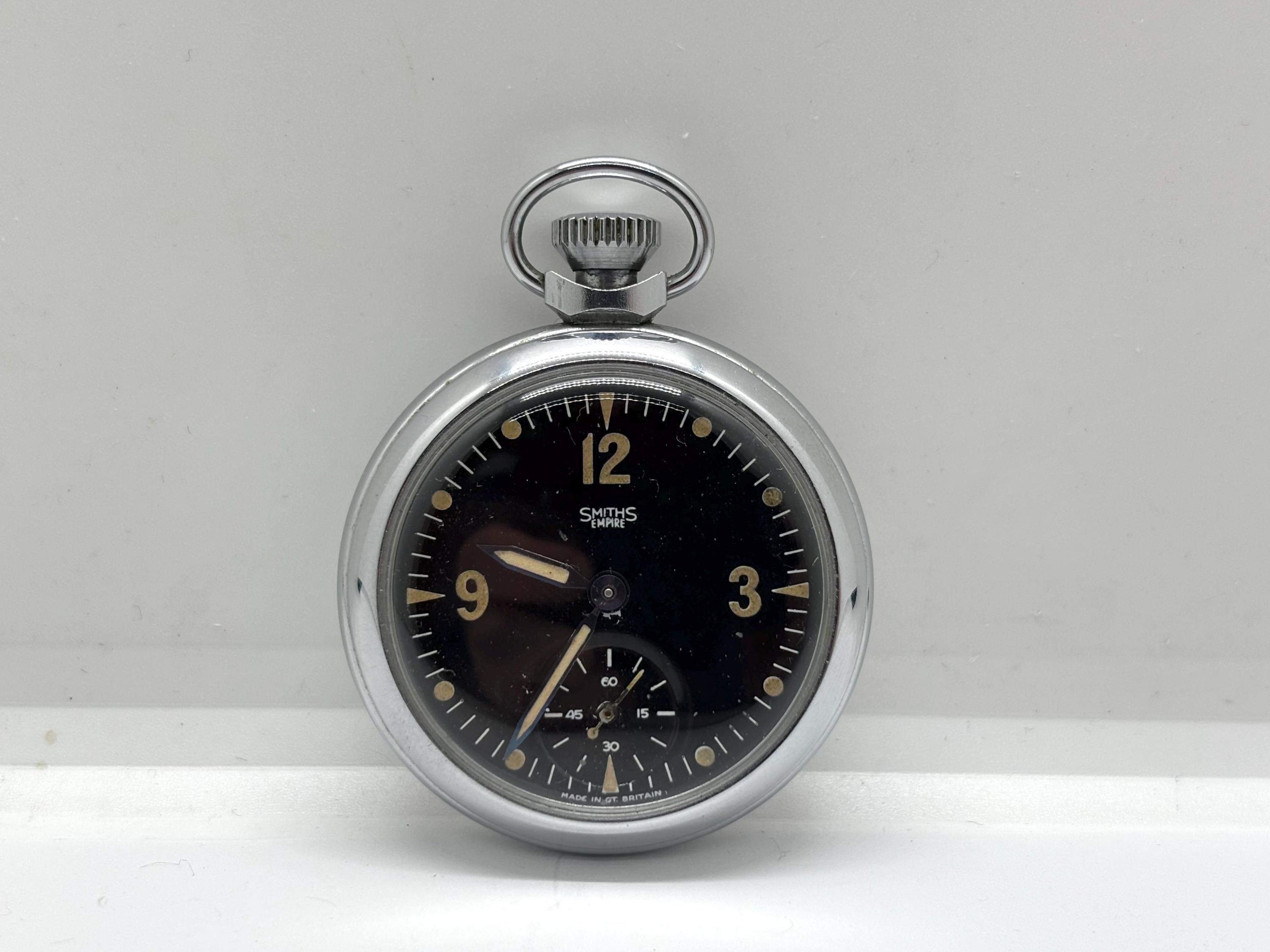 最終値下げ 英国製 1960s SMITHS EMPIRE 手巻き　動作品 Smiths Empire Pocket Watch - Etsy