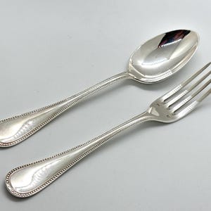 French Spoon Fork Antique Set - Etsy