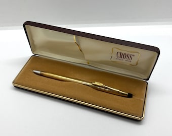 Vintage Cross 1/20 14KT Gold Filled Ballpoint Pen Made in USA