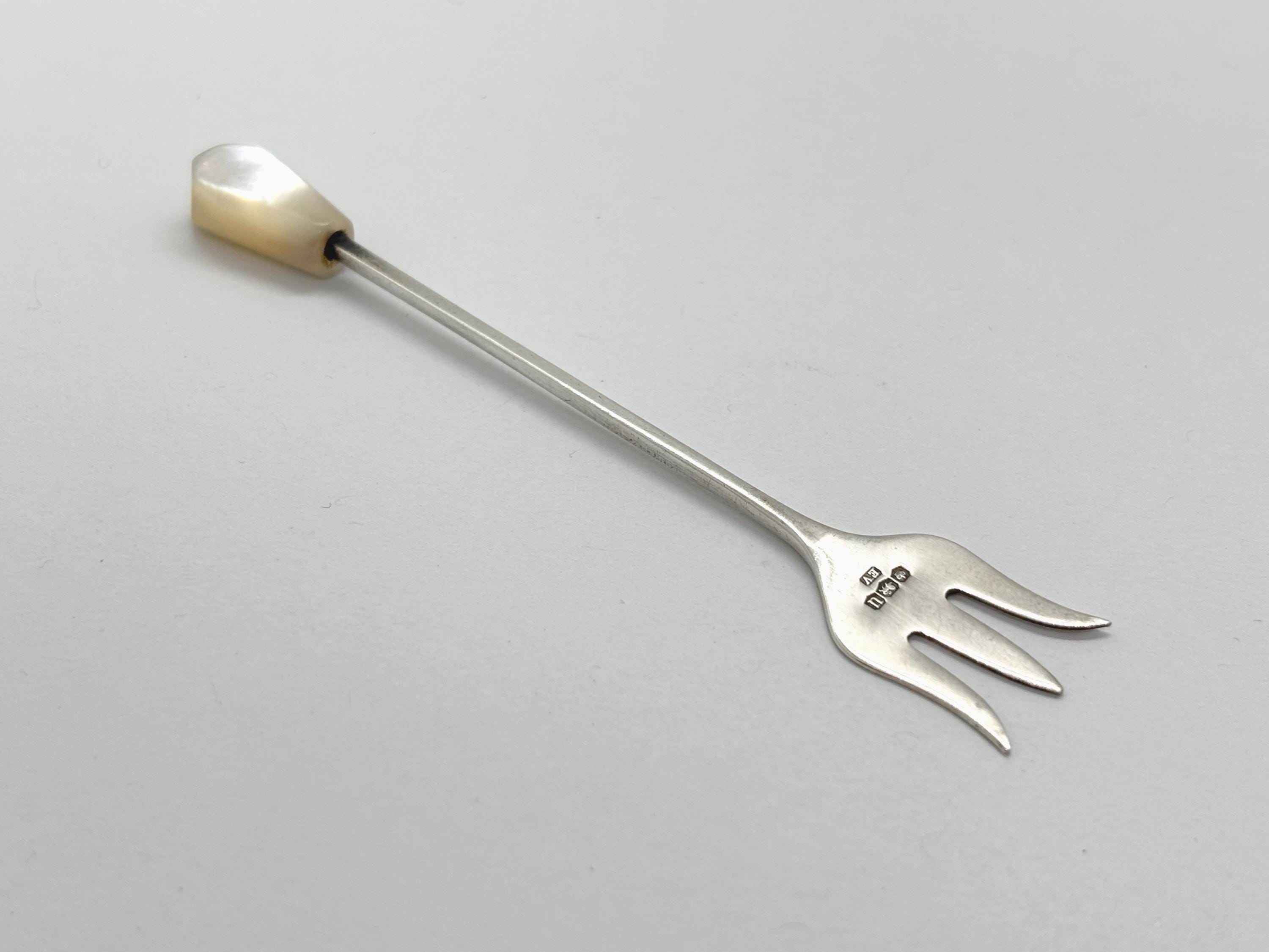 Vintage Mother of Pearl Pickle Forks - Etsy