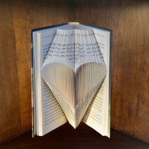 Heart Book folding