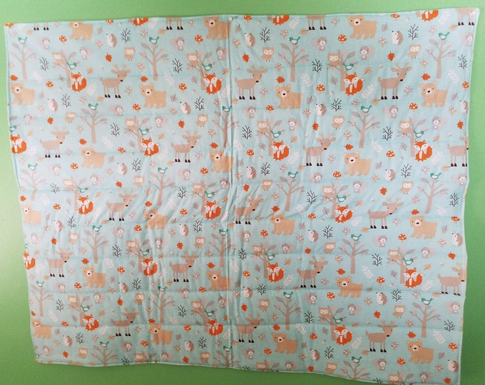 Baby Forest Animal Baby Blanket