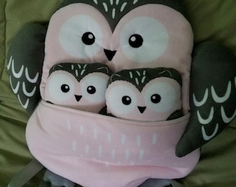 Childrens Owl Buddy Backpack