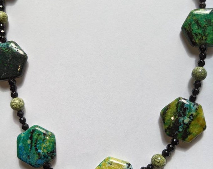 Shades Of Green Necklace