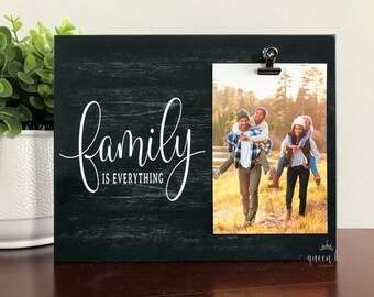 Family Picture Frames With Sayings Family Is Everything Picture Frame Family Photo Frame | Etsy