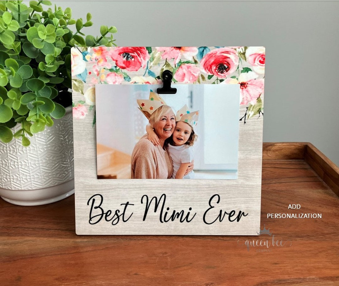 Best Mimi Ever Picture Frame Mimi Picture Frame Etsy UK