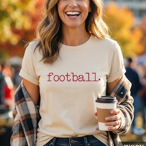 Football Shirt - Comfort Colors® Team Color Gameday Tee, Matching Sports Mom Dad Gift