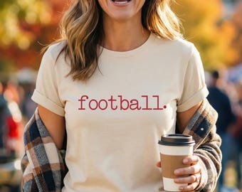 Maglietta da calcio - Comfort Colors® Maglietta da gioco nei colori della squadra, regalo coordinato per mamma e papà
