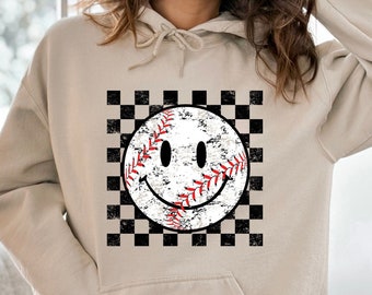 Baseball Sweatshirt, Baseball Game Day Crewneck for Women, Baseball Mom Gift, Baseball Mama Hoodie, Baseball Lover, Baseball Fan Shirt